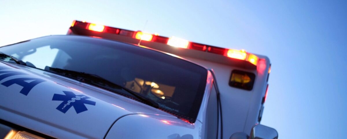 An image of an ambulance